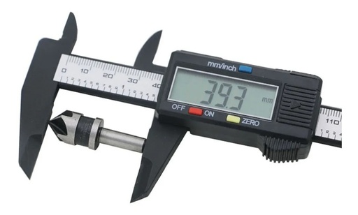 [1648] Vernier Digital Pie De Rey Calibrador 150mm Acero inoxidable Display LCD