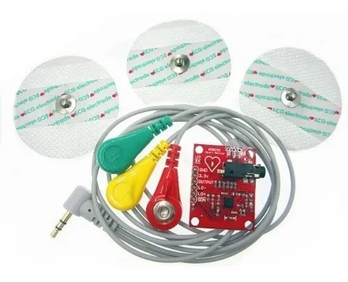 [1679] Módulos Sensor De Medición Del Pulso Cardíaco ECG AD8232 Arduino