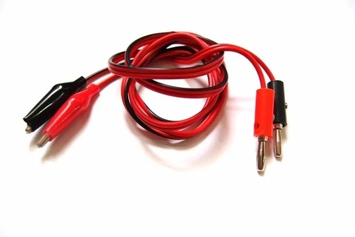 [1736] Cable Conector Banana A Caimán