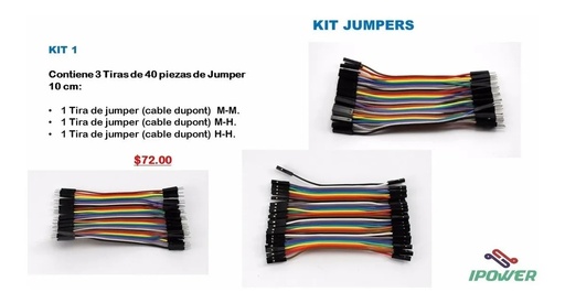 [1770] Kit De Jumpers Cable Dupont (kit 1)
