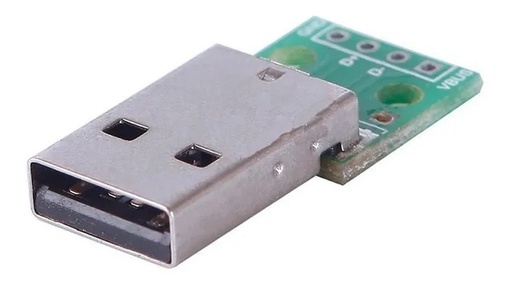 [1838] Adaptador USB Hembra o Macho A DIP