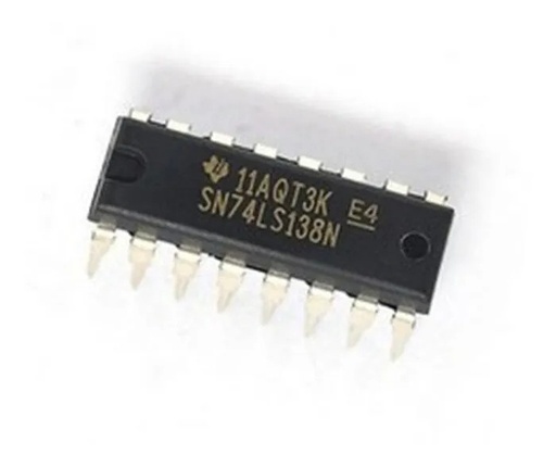 [1868] Decodificador Demultiplexor de 3 a 8 Líneas SN74LS138N