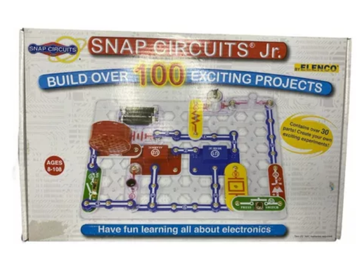 [2172] Kit Snap Circuits Jr. Electrónica Para Niños Educacional 100