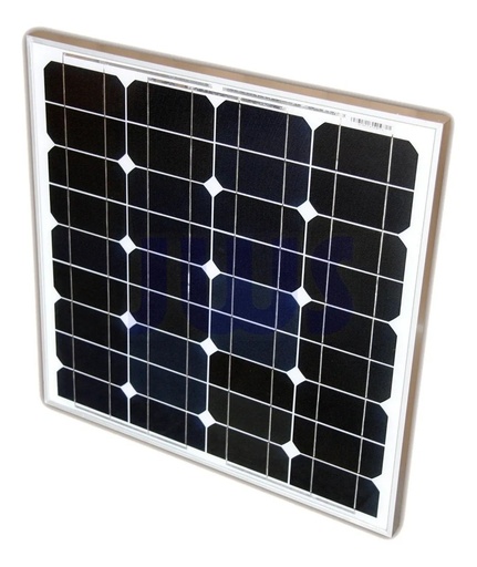 [2371] Panel Solar Fotovoltaico Monocristal 12v A 50w Potencia