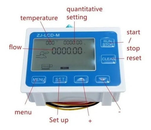 [2404] Louchen ZM Display LCD Digital Control Cuantitativo 1-30L/min