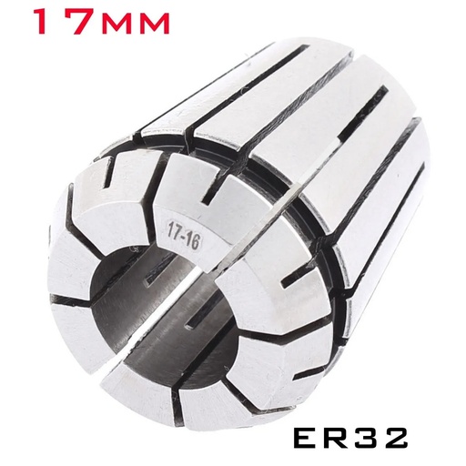 [2443] Mordaza Para Motor Spindle Motor ER32 17mm CNC Chuck Collet