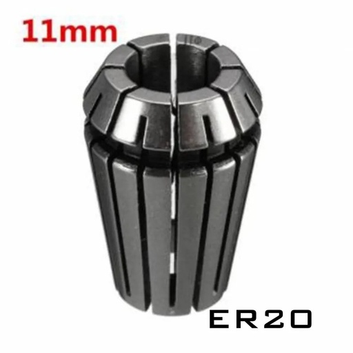 [2469] Mordaza Para Motor Spindle Motor ER20 11mm CNC Chuck Collet