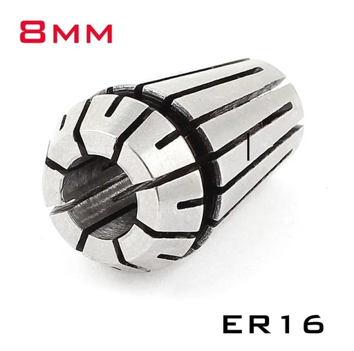 [2472] Mordaza Para Motor Spindle Motor ER16 8mm CNC Chuck Collet