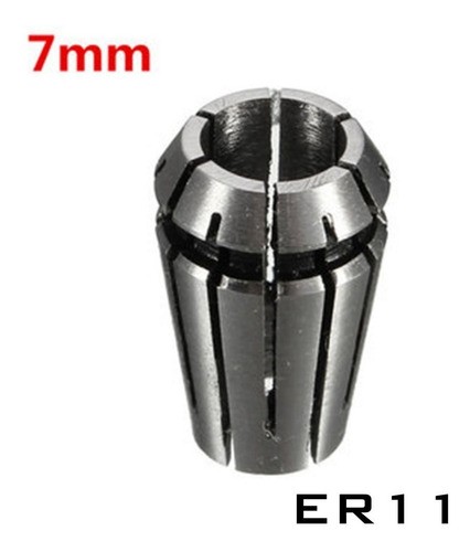 [2482] Mordaza Para Motor Spindle Motor ER11 7mm CNC Chuck Collet