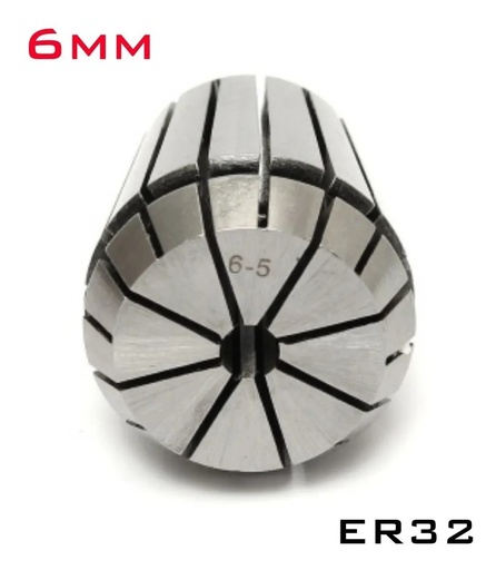 [2492] Mordaza Para Motor Spindle Motor ER32 6mm CNC Chuck Collet