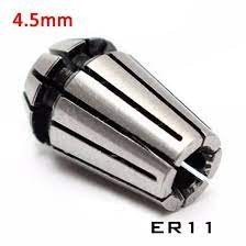 [2500] Mordaza Para Motor Spindle Motor ER11 4.5mm CNC Chuck Collet