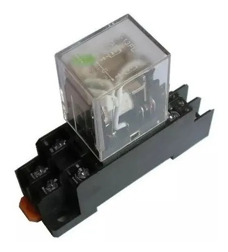 [2552] Socket Ptf08a Con Relevador 8 Pines Jqx 13fl (ly2) Bobina 110Vac