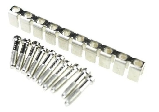 [2606] Conector Jumper Puente Fijo Para Clema UK2.5b UK5N Riel DIN