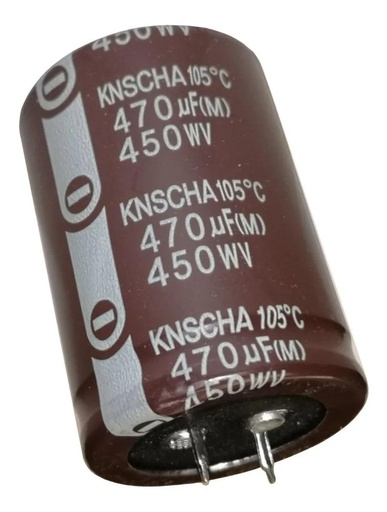 [2801] Capacitores Electrolíticos 470uf A 450v