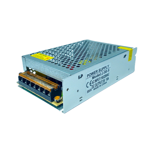 [2804] Eliminador Transformador Fuente Driver 5V 10A 50W Tira Led