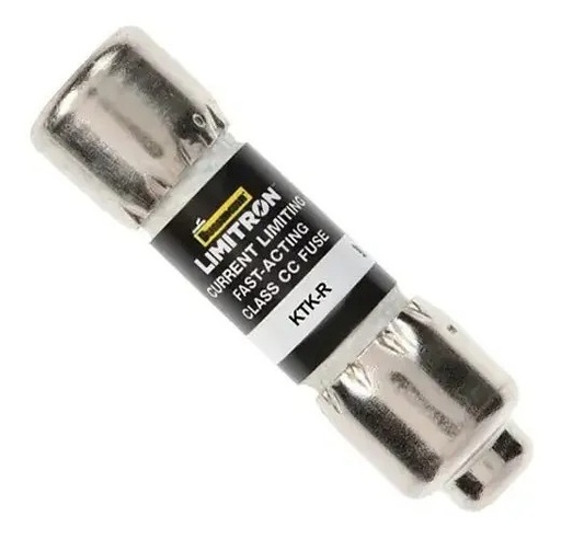 [2859] Fusible Rápido Eaton Bussman Limitron KTK-R-15 600V AC 15A 10.3mm x 38.1mm Industrial Potencia
