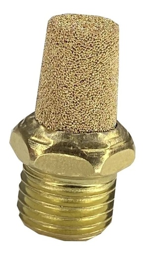 [2971] Silenciador Neumático En Pino Tapón Filtro de Aire 1/4 NPT