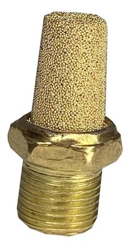 [2972] Silenciador Neumático En Pino Tapón Filtro de Aire 1/8 NPT