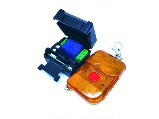 [3066] Kit Módulo Relevador Inalámbrico 433 MHz 1ch Control 1 botón (3 MODOS)