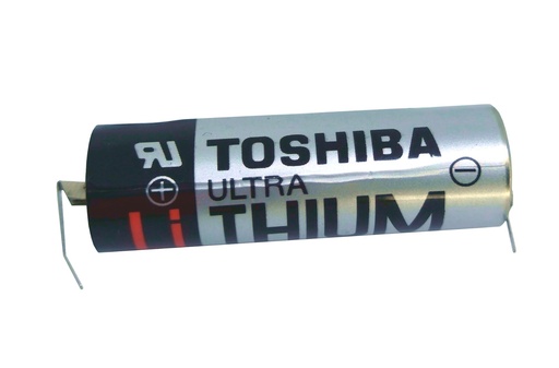 [3134] Pila Batería Toshiba ER6V 3.6V 2000mAh Pines Metálicos Para MDS-A-BT-4