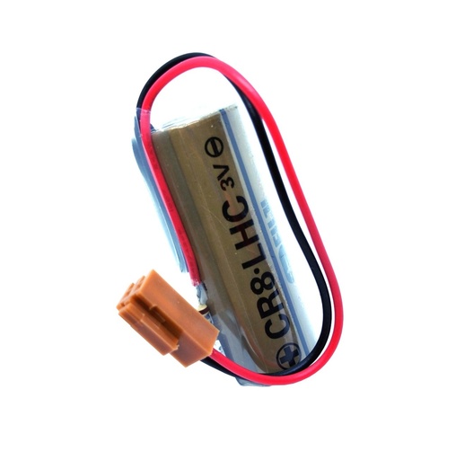 [3144] Pila Batería FDK Fuji CR8-LHC A98L-0031-0012 3V 3000mAh Conector Marrón