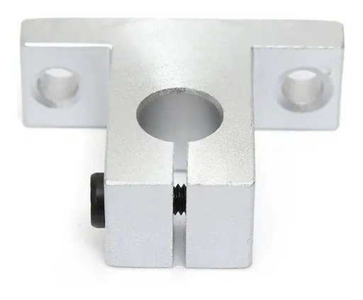 [3209] Base Soporte Riel Eje Lineal Acerado SK10 10mm CNC Impresora 3D
