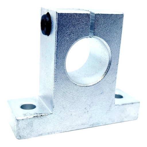 [3260] Base Soporte Riel Eje Lineal Acerado SK20 20mm CNC Impresora 3D