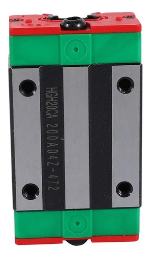 [3301] Balero Bloque Deslizador HGH20CA 20mm Tipo HIWIN Lineal Para Guía Cuadrada Para CNC