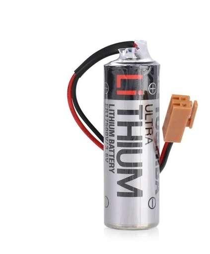 [3380] Pila Batería Toshiba 17500 ER17500V 3.6V 2700mAh Conector Marrón