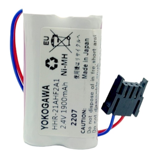 [3422] Pila Batería Yokowaga S9548FA 2.4V 1900mAh Conector Negro W 2 Pines.
