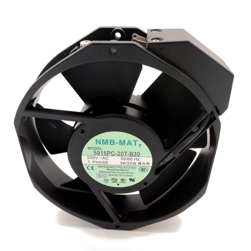 [3462] Ventilador NMB-MAT 5915PC-20T-B30 B00 200VAC 34/33W 172 x 40x 150mm con 2 pines