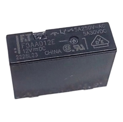 [4668] Relevador Relé Eléctrico F3AA012E 12VDC 5A 4 pines