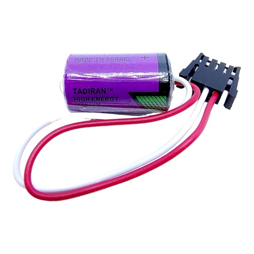 [4732] Pila Batería Tadiran 2150 Mod:TL-2150 3.6v 1/2 AA Conector W