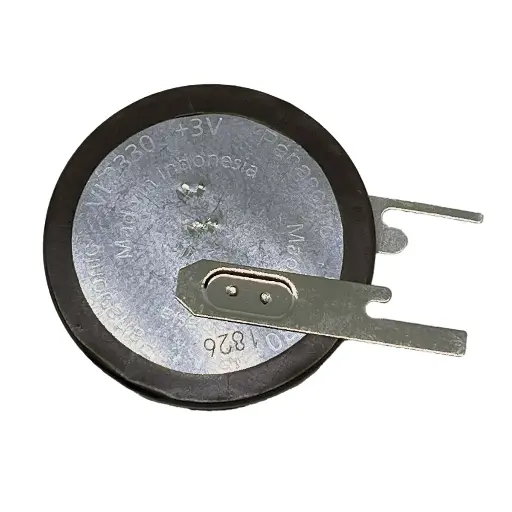 [4804] Pila Batería Panasonic VL2330 VCN 3V 50mAh Dos Pines Recargable Tipo Botón