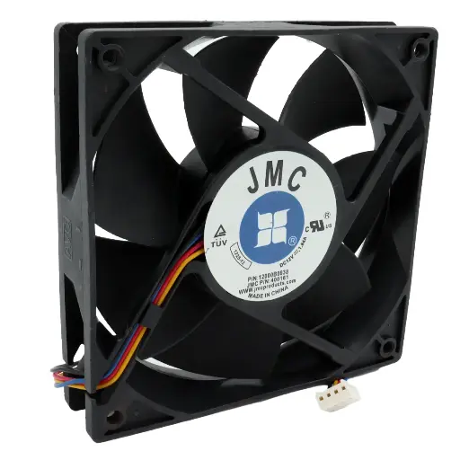 [4940] Ventilador JMC 1225-12 12000B0038 12V DC 1.84A 120mm x 120mm x 25mm 4 Pines