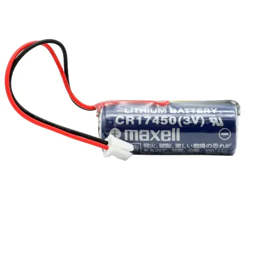 [4946] Pila Batería Maxell 17450 CR17450 3V Con Conector Blanco