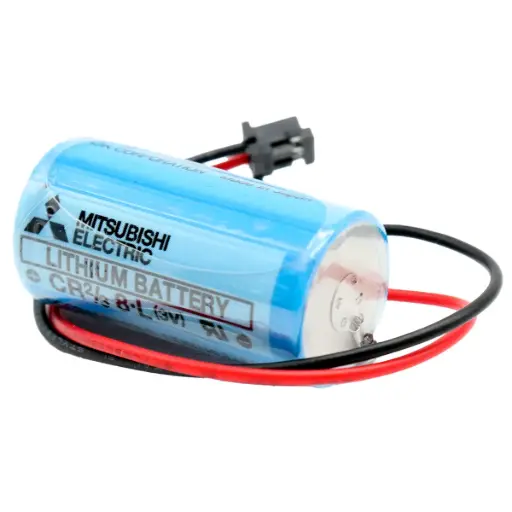[4951] Batería De Litio MITSUBISHI 17335 Q6BAT CR2/3/8.L CR17335SE-R 3V 1700mAh Conector Negro Chico (China)