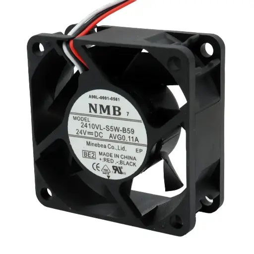 [4952] Ventilador NMB 2410VL-S5W-B59 BE2 A90L-0001-0581 24V DC 0.11A 60mm x 60mm x 25mm