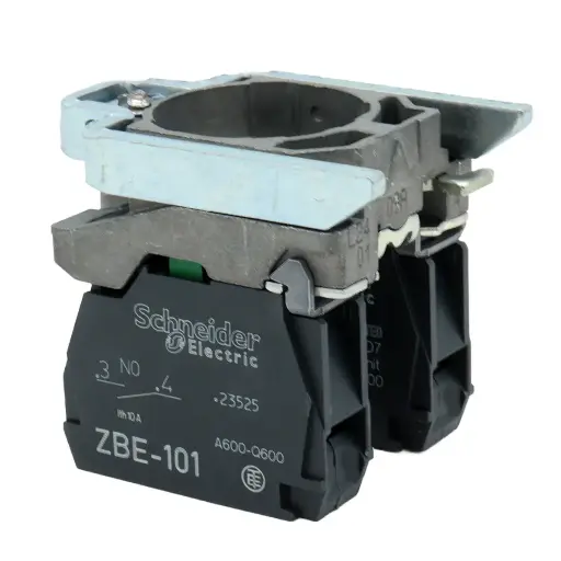 [4958] Bloque Cuerpo Collar Pulsador Schneider Electric ZB4BZ105 Ø 22 1 NA + 1 NC