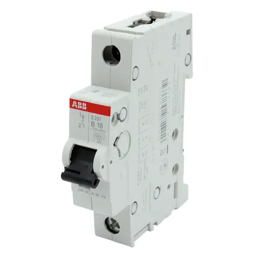 [4963] Interruptor Termomagnético Automático ABB S201-B16 230V / 400V 16A