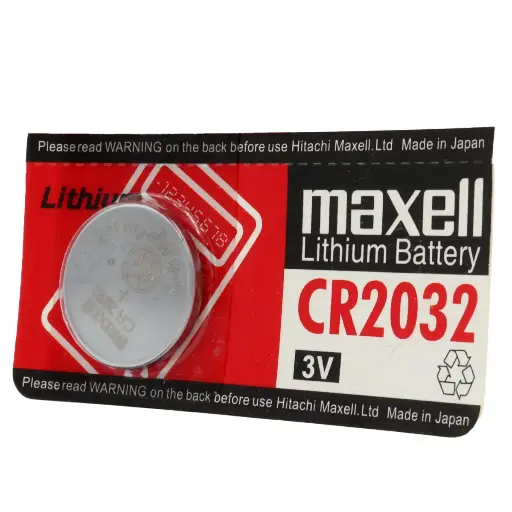 [4812] Pila Batería Maxell 2032 Mod CR2032 3V 225mAh De Litio Tipo Botón