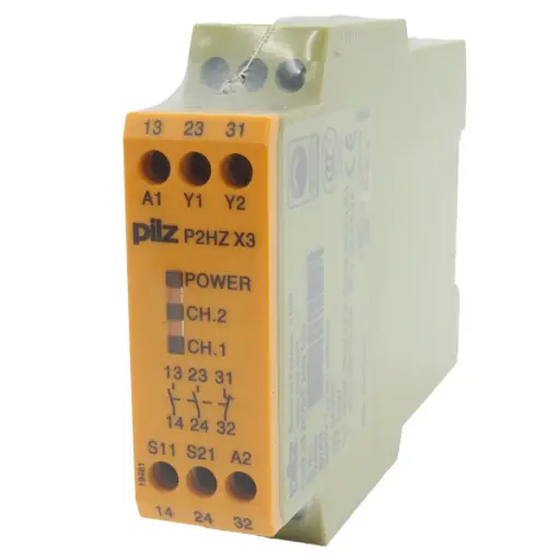 [5056] Relé de Seguridad Pilz P2HZ X3 24V DC 2n/o 1n/c 774350