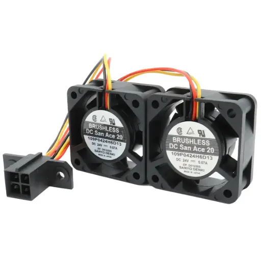 [5059] Ventilador Sanyo Denki DCFineAce 20 109P0424H6D13 24V DC 0.07A Brushless 