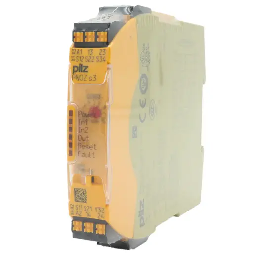[5092] Relé de Seguridad Pilz PNOZ S3C 751103 24V DC 2N/O