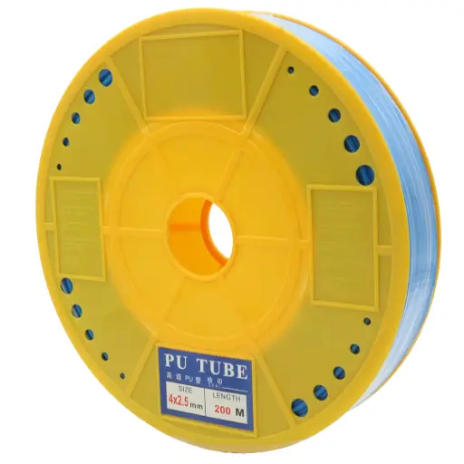 [5112] Rollo 200M Tubo Manguera Neumática 4mm x 2.5mm Poliuretano PU
