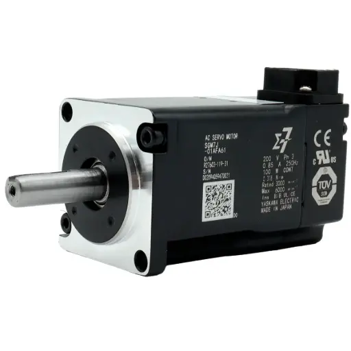 [5148] Servomotor Yaskawa SGM7J-01AFA61 200V 0.85A 100W 0.318Nm 