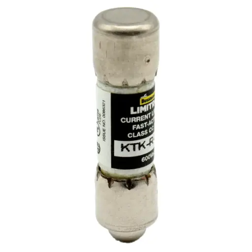 [5182] Fusible Eaton Bussman Limitron KTK-R-1/2 600V AC 0.5A Clase CC Acción Rápida