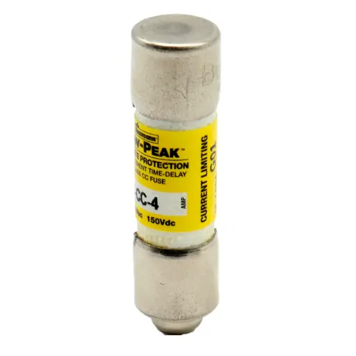 [5210] Fusible Eaton Bussman Low-Peak LP-CC-4 600V AC 150V DC 4A Clase CC Con Retardo
