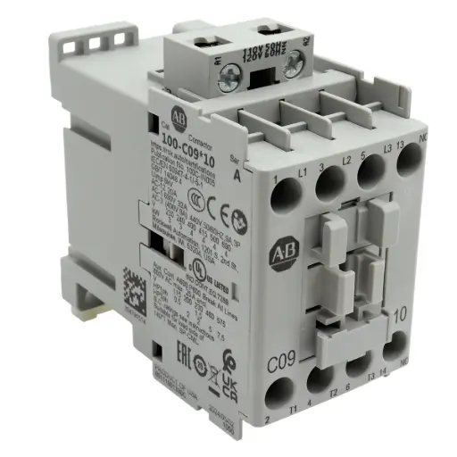[5267] Contactor de Potencia Allen Bradley 100-C09D10 100-C09*10 Serie A 32A
