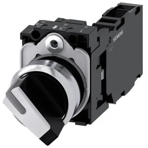 [5295] Switch Interruptor Selector Siemens 3SU1150-2BF60-1FA0 2 Posiciones